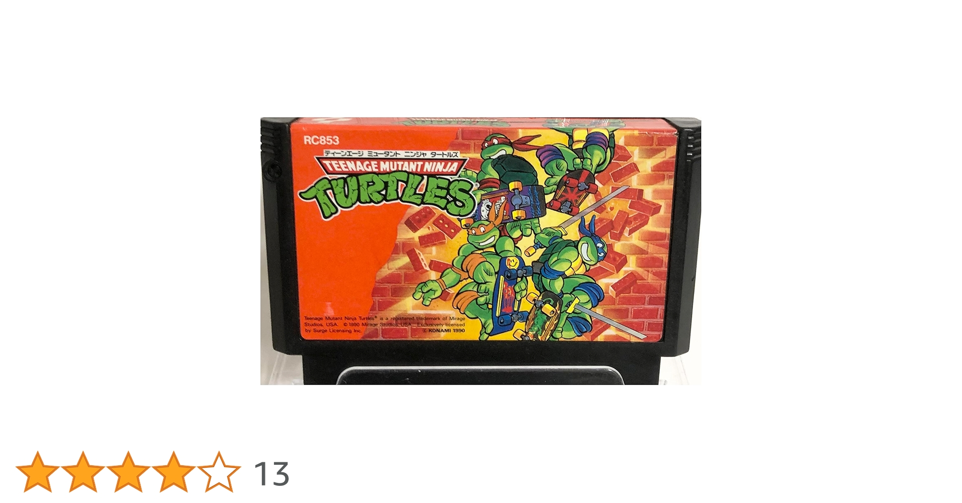 ミュータントニンジャタートルズ　ファミコン Amazon | T.M.N.T タートルズ | ゲームソフト